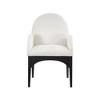 Meridian Furniture,Waldorf Chenille Fabric Dining Chair - 3 of 4