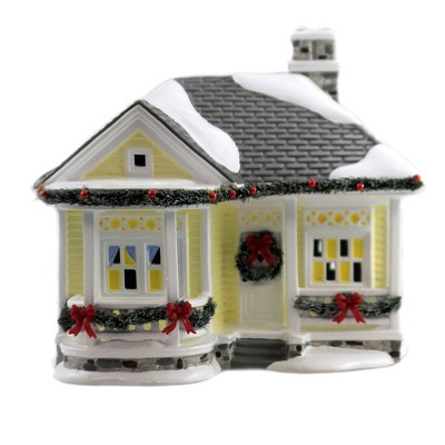 Department 56 House 7.0" Morning Dew Cottage Country Living Christmas  -  Decorative Figurines