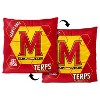 NCAA Maryland Terrapins Firm Density Connector Velvet Reverse Pillow - 3 of 3