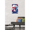 Trends International NBA Philadelphia 76ers - Maximalist Logo 23 Unframed Wall Poster Prints - 2 of 4