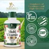 Liquid Multivitamin - Sugar Free Daily Multi Vitamin for Women, Vitamins A, C, D, B-12, Biotin & Zinc, Berry Flavor, 15 Fl Oz by Nature's Nutrition - 4 of 4