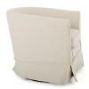 NicBex Accent Chair Swivel Chair with Loose Cover Lounge Chair Reading Chair Comfy Chair for Living Room, Natural - 3 of 4