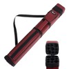 GSE 3x6 Square Hard Pool Cue Case, Billiard Stick Carrying Case for 3 Sticks, Billiard Cue Cases - 2 of 4