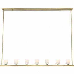 Crystorama Lighting Aragon 7 - Light Chandelier in  Soft Brass - 1 of 4