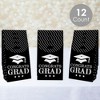 Big Dot of Happiness Graduation Cheers - Graduation Gift Favor Bags - Party Goodie Boxes - Set of 12 - 2 of 4