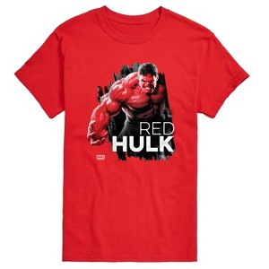 Men's - Marvel - Red Hulk Short Sleeve Graphic T-Shirt - 1 of 3
