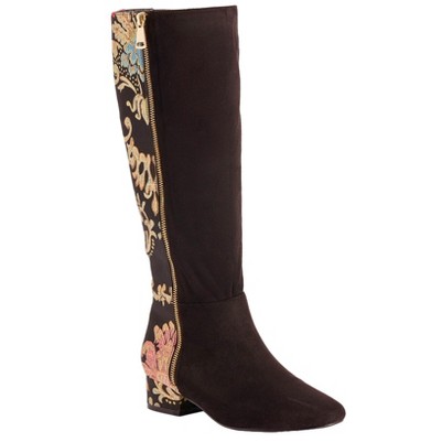 floral metallic