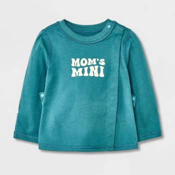 Baby Adaptive Side Snap Long Sleeve T-Shirt - Cat & Jack™ Green