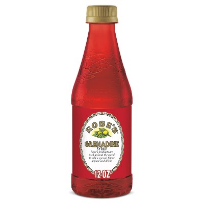 Rose's Grenadine Syrup - 12 fl oz Bottle