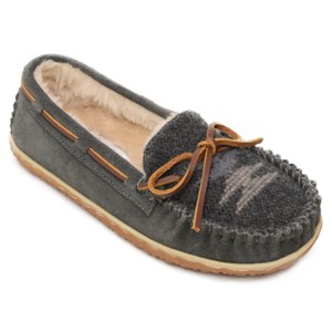 Minnetonka Women's Suede Tilia Moccasin Slippers - 1 of 4