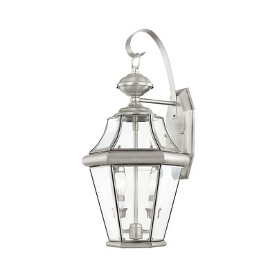 Livex Lighting Georgetown 2 - Light Wall Light in  Brushed Nickel