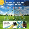 Whisen Kids 10FT Climbing Dome, UV/Rust-Resistant Steel, with Climbing Grip, Gift for Kids - Yellow & Blue - 4 of 4