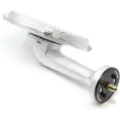 GasOne Banjo High Pressure 10 in Heavy Duty Burner Head with Brass Fitting Orifice up to 200,000 BTU, 50270