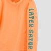 Carter's Just One You&#174 Toddler Boys' Long Sleeve Gator Rash Guard Swimwear Sets - Orange - 3 of 4