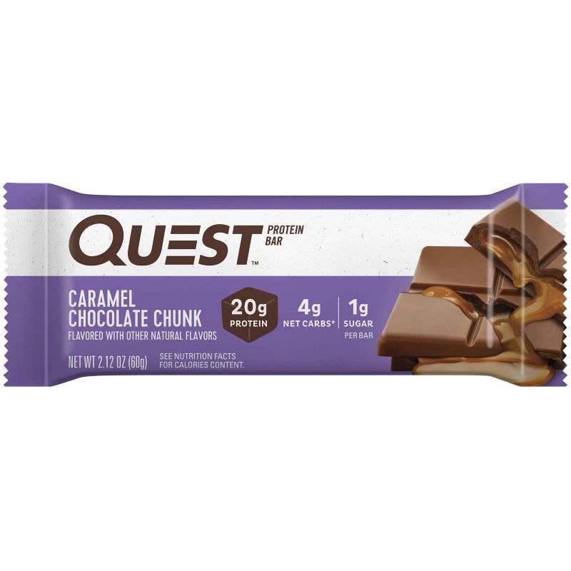 Quest Nutrition Protein Bar - Caramel Chocolate Chunk, 5 of 10
