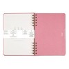 Altitude 160pg Ruled Journal 6.25"x8.5" Split Twin Wire Mauve Pink Arch - 4 of 4