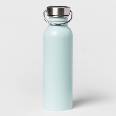 Photo 1 of 24oz Stainless Steel Single Wall Non-Vacuum Chug Water Bottle Mint Green - Room Essentials