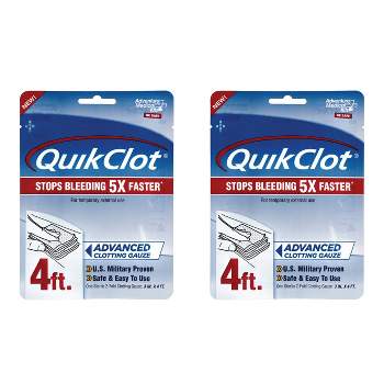 QuikClot 3''x4'' Guaze Pad - 2pk