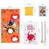 17-Pack Thanksgiving Games Set ¨C Potato Sack Race Bags, Bean Bag Toss & Make-A-Turkey Stickers for Kids & Adults - 3 of 4