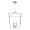 Livex Lighting Devonshire 3 - Light Pendant in  Brushed Nickel - 2 of 4