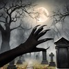 Underwraps Costumes Claw Gloves with Attached Fingernails Adult Costume Accessory| Black - 3 of 4