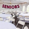 Big Dot of Happiness Maroon Senior Night - High School Sports and Graduation Party Decorations - Seniors - Outdoor Letter Banner - 2 of 4