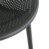 PAGED Patio Dining Chairs Set of 2 Minimalist Style Patio Chairs with Clean and Precise Lines for Backyard, Patio - 3 of 4