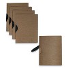 C-Line Modern Metallic Executive Style Report Cover Swing Clip - 8.5 "x 11" - Bronze - Case of 5 - 2 of 4