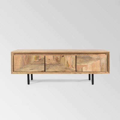 target wood tv stand