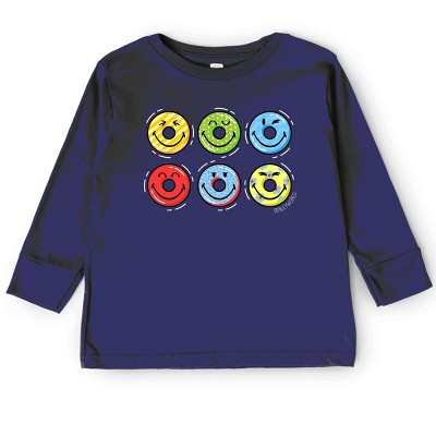 The Juniper Shop SmileyWorld Pool Floats Toddler Long Sleeve Tee