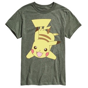 Men's - Pokémon - Pika Red Cheeks Short Sleeve Graphic T-Shirt - 1 of 4