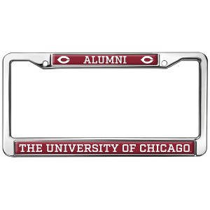 University of Chicago Alumni Full Size Standard License Plate Metal Frame - 1 of 4