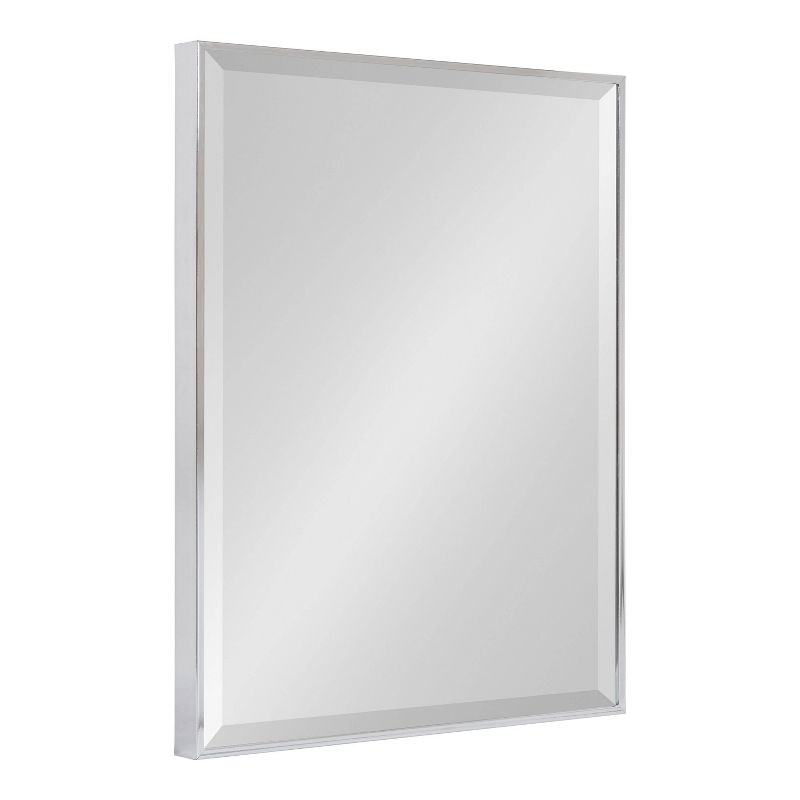 18.7&#34; x 24.7&#34; Rhodes Rectangle Wall Mirror Silver - Kate &#38; Laurel All Things Decor, 1 of 7