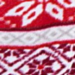 classic red fair isle