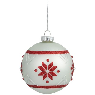 Northlight 4 Mulled Wine Glass Christmas Ornament 