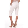 Rekucci Women's Secret Figure Pull-On Denim Capri Jeans with Snap Detail - 3 of 4