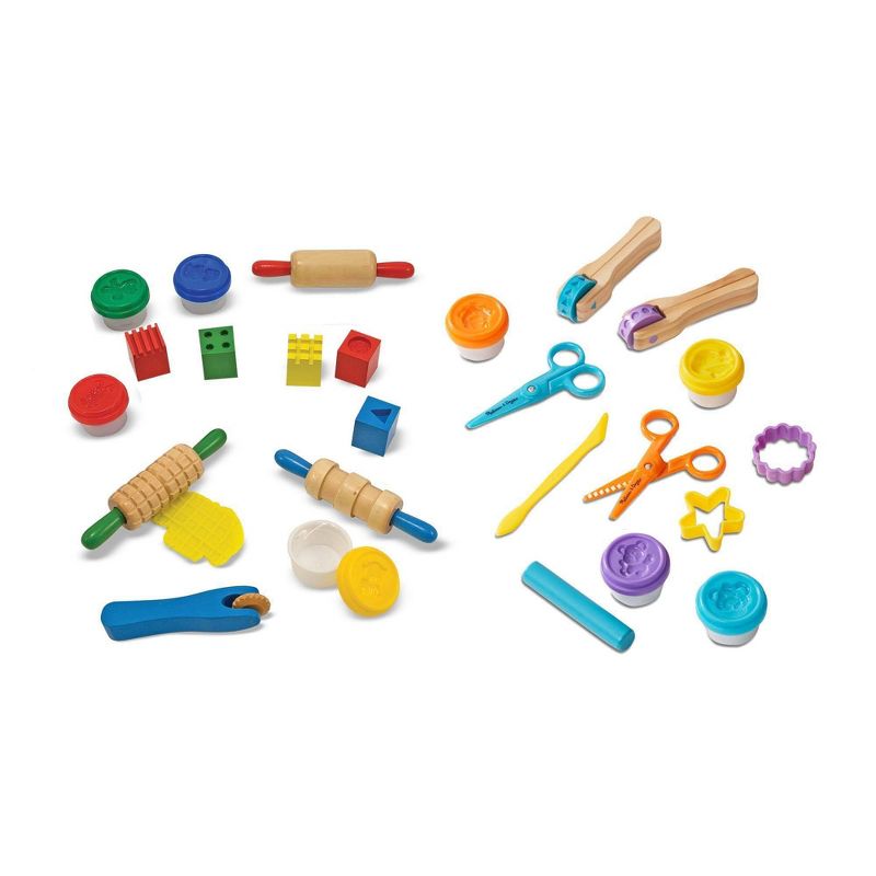Melissa &#38; Doug Clay Play Activity Set - With Sculpting Tools and 8 Tubs of Modeling, 5 of 13