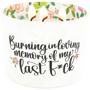 Pavilion Gift Company - My Last - 11 oz - 100% Soy Wax Candle Scent: Tranquility - Flame Candles - 1 of 4