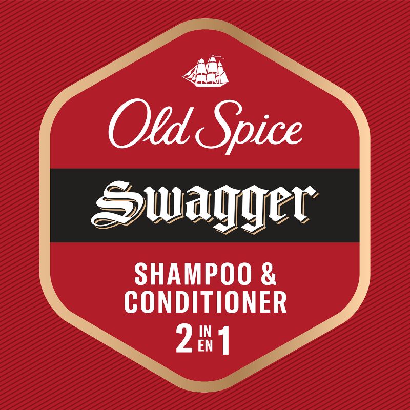 Old Spice Swagger 2-in-1 Shampoo &#38; Conditioner - Trial Size - 3 fl oz, 4 of 12