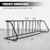 Commercial Bike Rack Outdoor,Metal Bicycle Parking Rack Stand,Outdoor Bike Rack for Retail Shopping Centers, Schools,Backyards,Bike Shops - 2 of 4