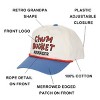 Spongebob Squarepants Chum Bucket Manager White & Blue Retro Grandpa Snapback Hat - 2 of 4