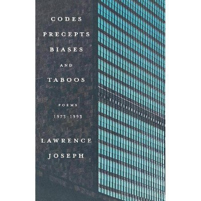 Codes, Precepts, Biases, and Taboos - by  Lawrence Joseph (Paperback)