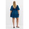 Women's Plus Size DRESS MARCY - Poseidon | CITY CHIC - 2 of 4