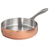 BergHOFF Vintage Tri-Ply Copper Stainless Steel Cookware Set With Stainless Steel Lids, Gold - 4 of 4
