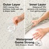 KeaBabies 2pk Isla Waterproof Mini Crib Sheets for Boy, Girl, Soft Pack and Play Sheets for Graco Pack and Play Mattress - 2 of 4