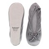 Isotoner Women's Satin Classic Ballerina Slippers - 3 of 4