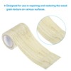 Unique Bargains Self-Adhesive Realistic Patch Wood Grain Repair Tape - 3 of 4