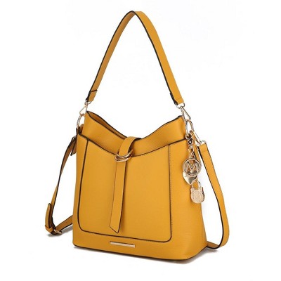MKF Collection Geneva Vegan Leather Women’s Handbag Shoulder Bag Stylish Purse by Mia K