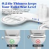 Swtroom Non-Electric Ultra-Slim Bidet Attachment for Toilet Dual Nozzle (Frontal & Rear Wash) with Adjustable Water Pressure White/Silver - 4 of 4