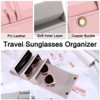 Unique Bargains Foldable 3-slot Travel Sunglasses Eyewear Organizer - 3 of 4